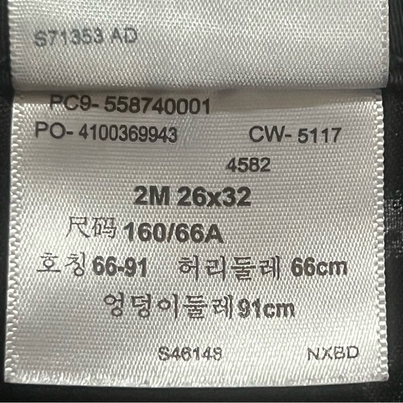 Denizen From Levi’s Black High Rise Ankle Skinny Jeans Size 2 Women’s - Picture 6 of 7